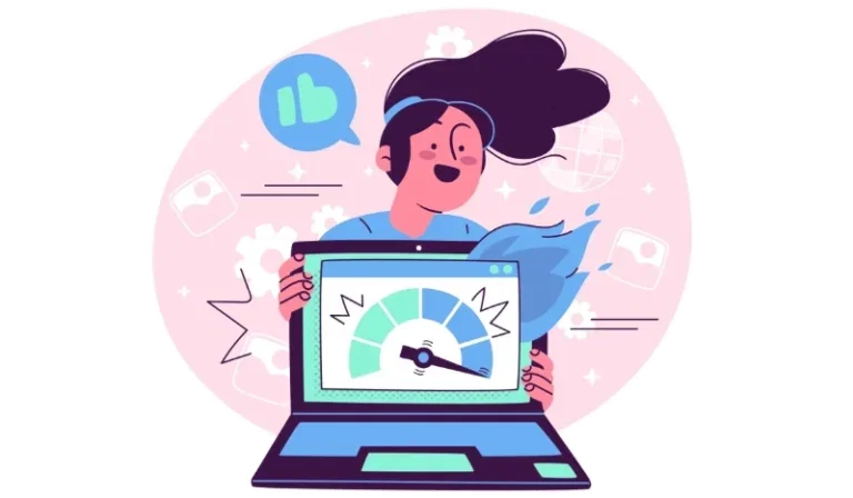 client showing website