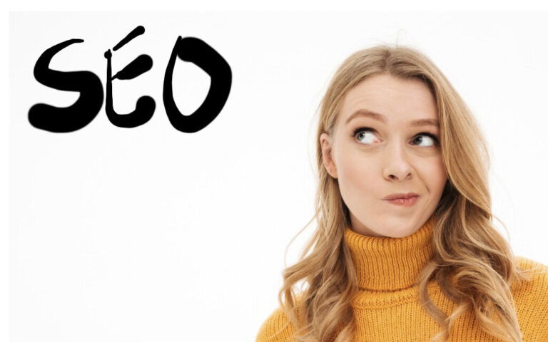 face of a lady asking herself Is SEO Dead?