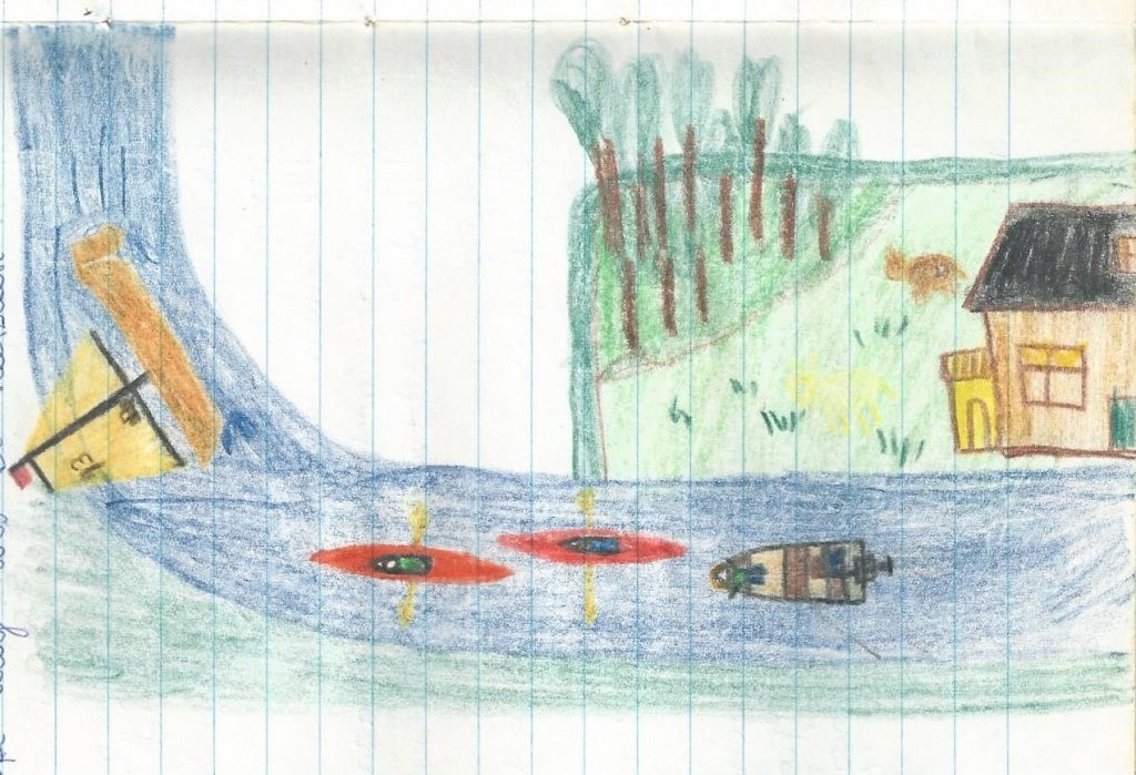 Oosterlittens tekening bij opstel