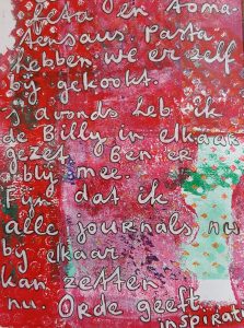gelli plate print letters