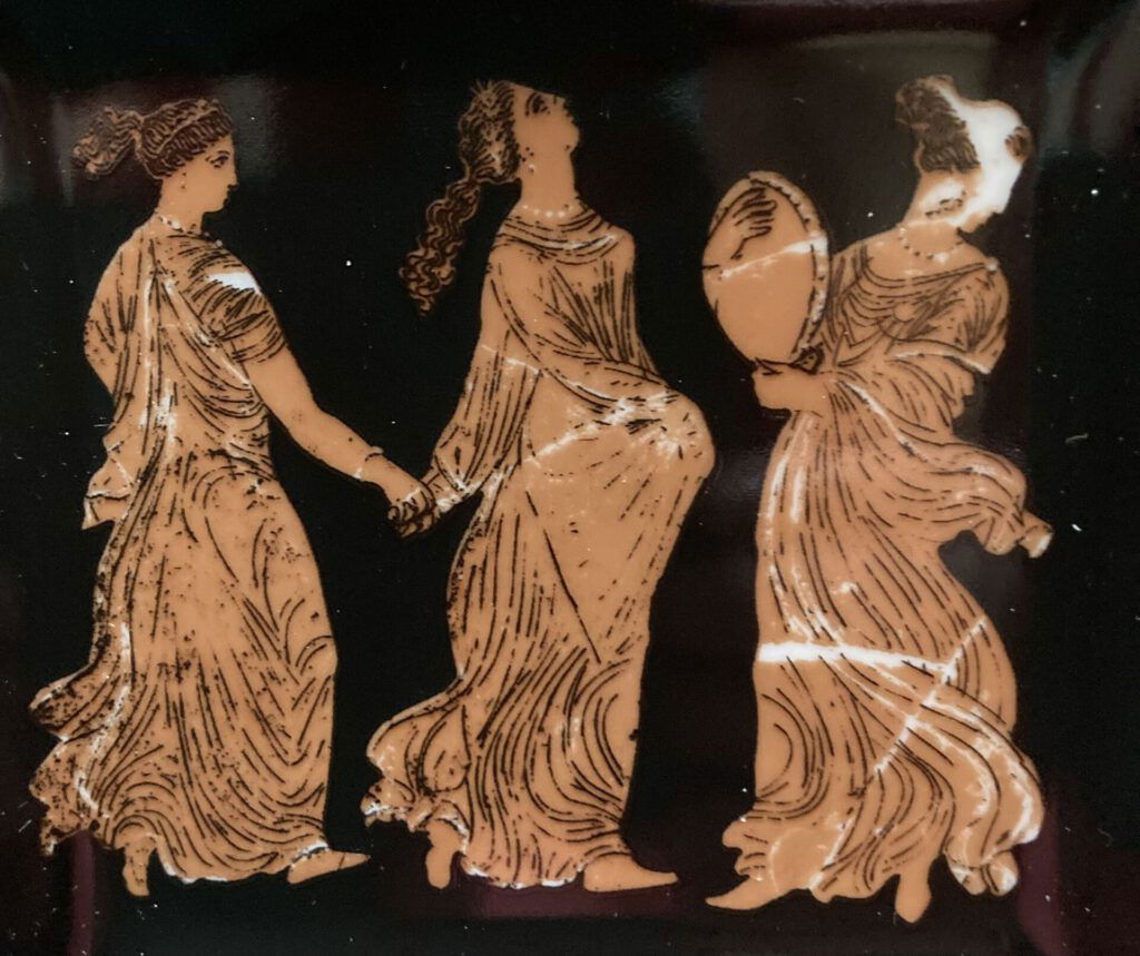 Griekse drumpriesteressen