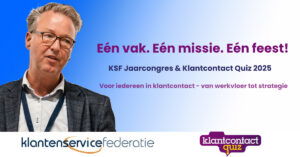 Roel Masselink Klantenservice Federatie Klantcontact Quiz KSF Jaarcongres