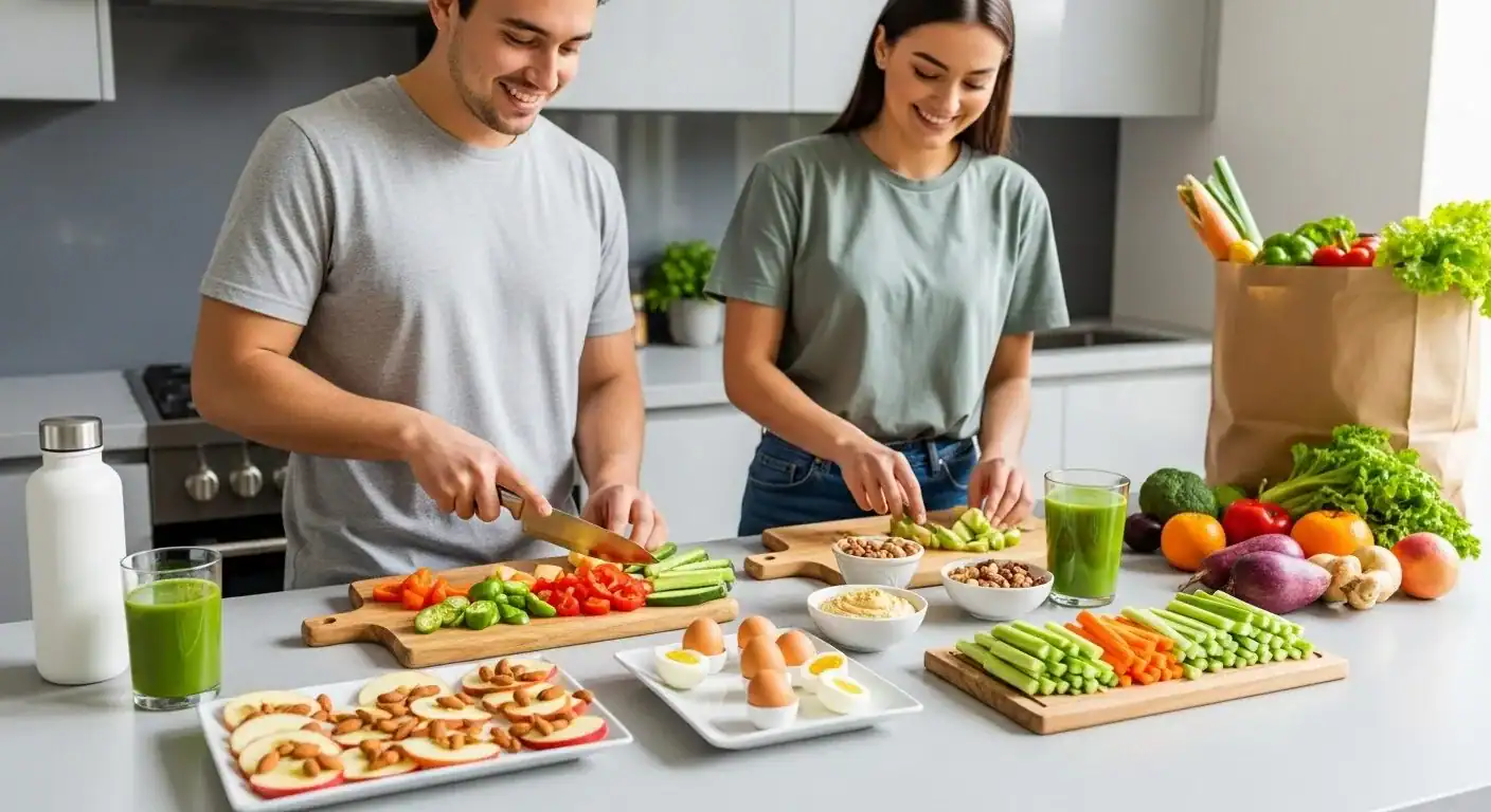 gezonde tussendoortjes afvallen