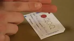 allergietest door dry blood spot testing