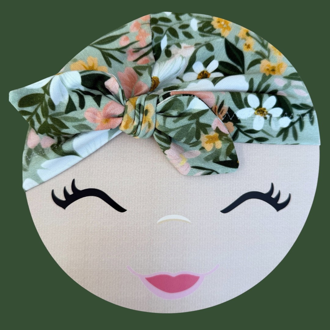 Strikmutsjes bloemen - Afbeelding 4