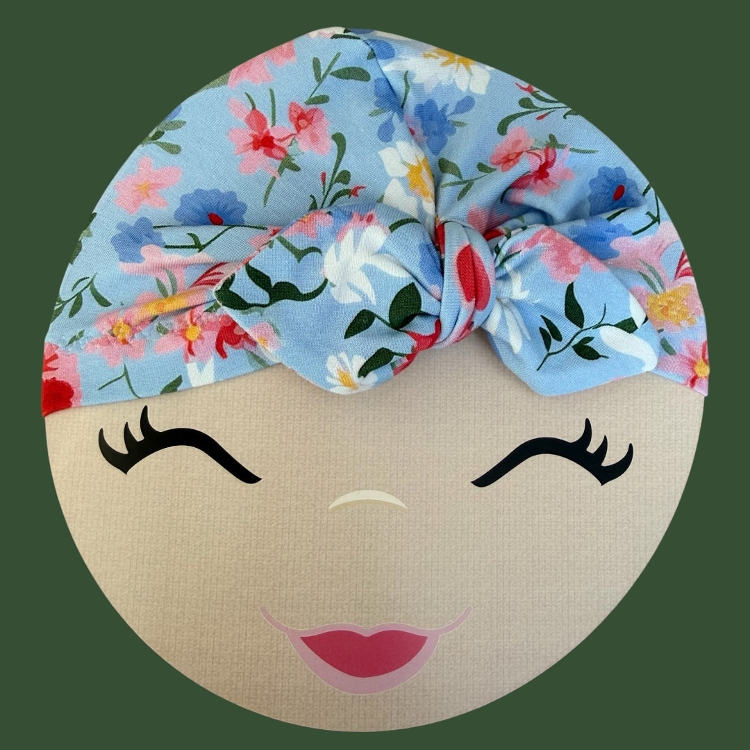 Strikmutsjes bloemen - Afbeelding 2