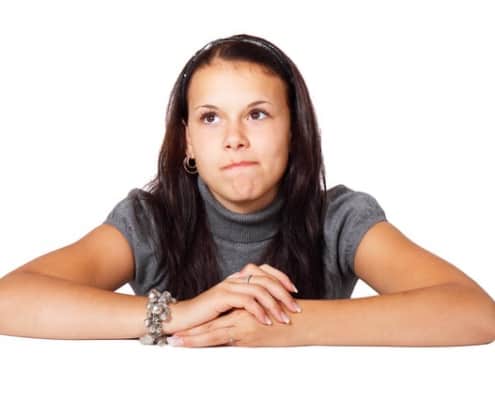 meisje dat vragend kijkt | Partij Helder