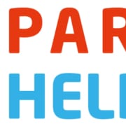 Logo van Partij Helder, met links een blauwe ster en de woorden Partij en Helder