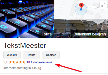 Reviews kennisvenster Reviews kennisvenster Google Mijn Bedrijf