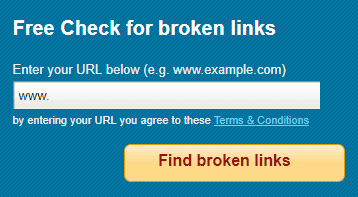 Checken op dode links met Broken Link Check.