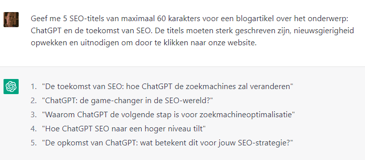 ChatGPT: 7 slimme toepassingen voor meer SEO-succes