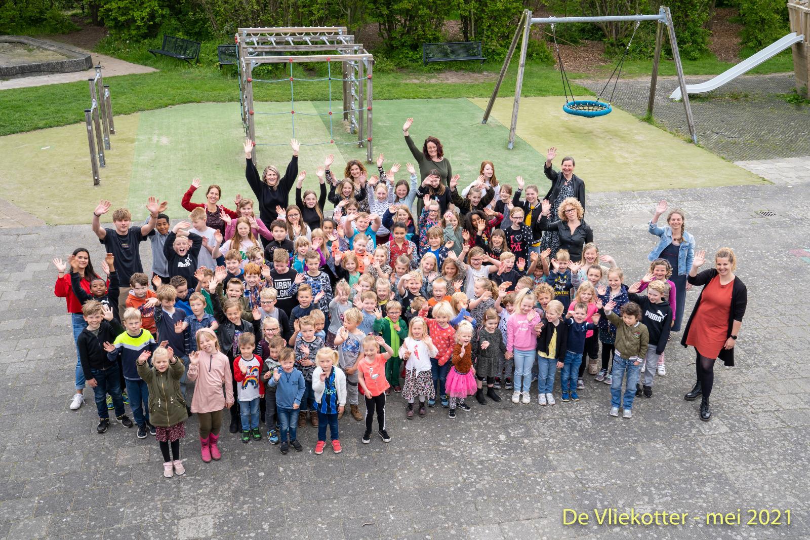 Honderdste leerling voor De Vliekotter