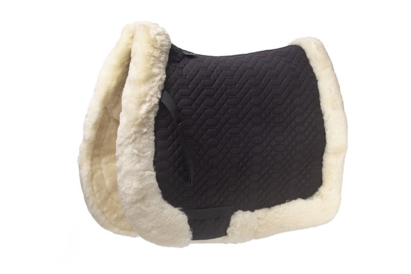 sheepskin saddle pad de luxe DSC04307