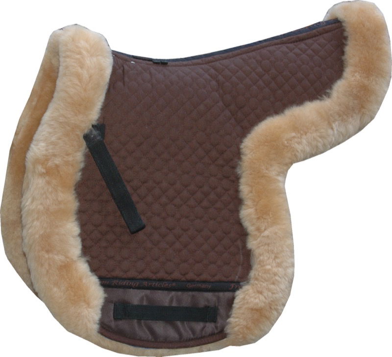 zadeldek de luxe bruin camel